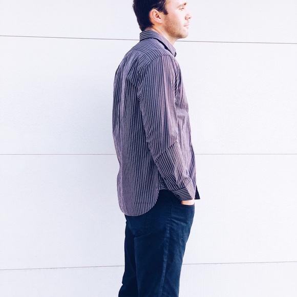 Michael Kors Striped Dress Shirt - Picture 3 of 8